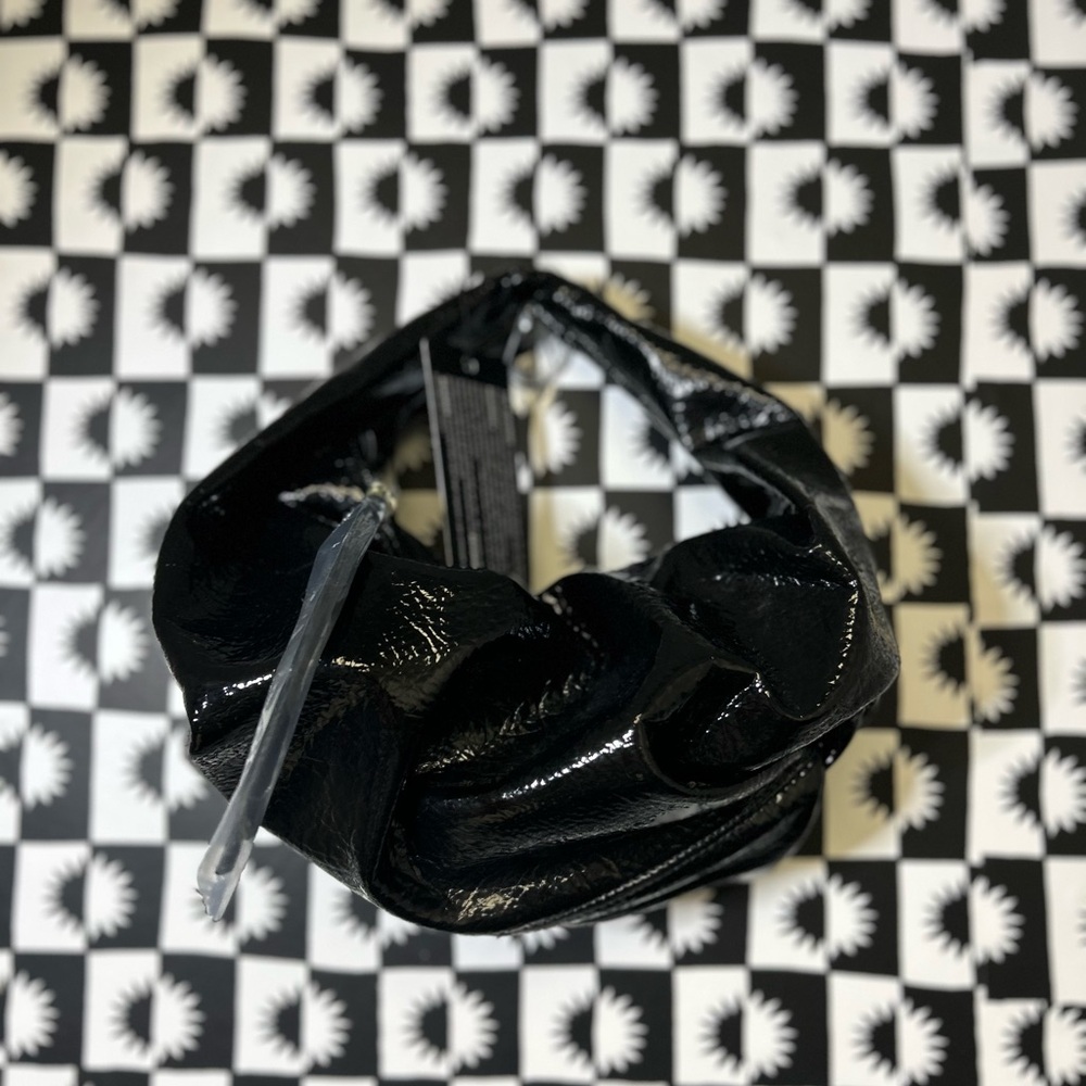 🆕 Glossy Patent Leather Black Hobo Shoulderbag